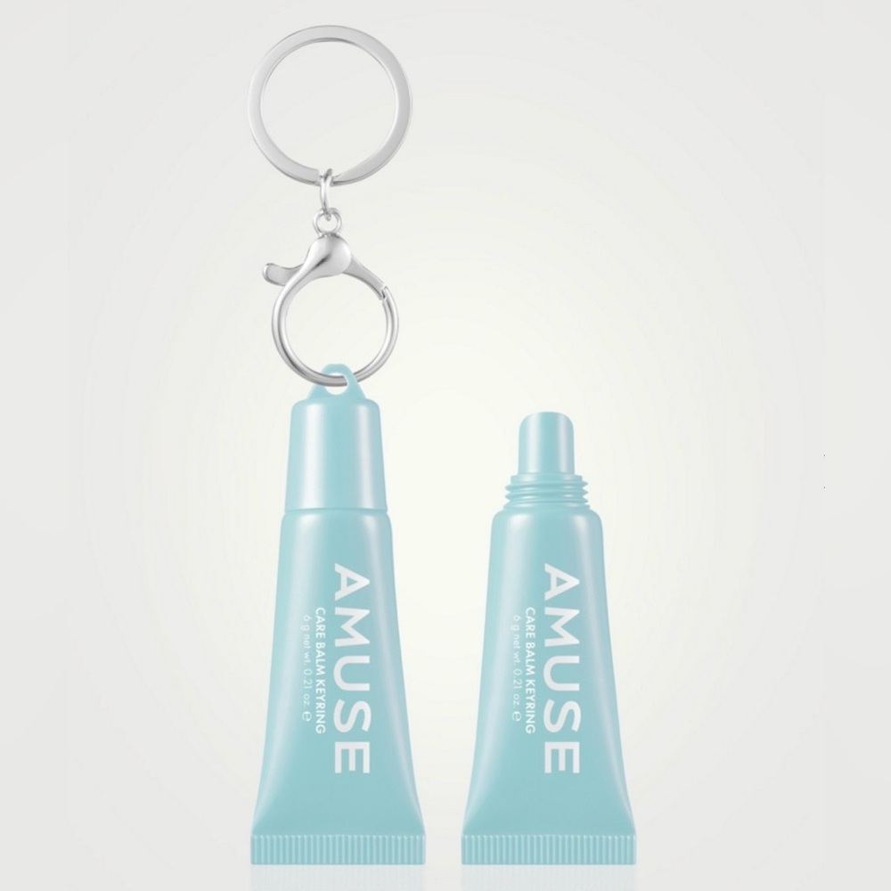 Amuse Vegan Lip Balm Keychain set